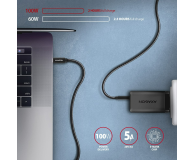 Axagon BUCM32-CM10AB, SPEED+ kabel USB-C - USB-C, 1m, USB 20Gbps - 1353476 - zdjęcie 5